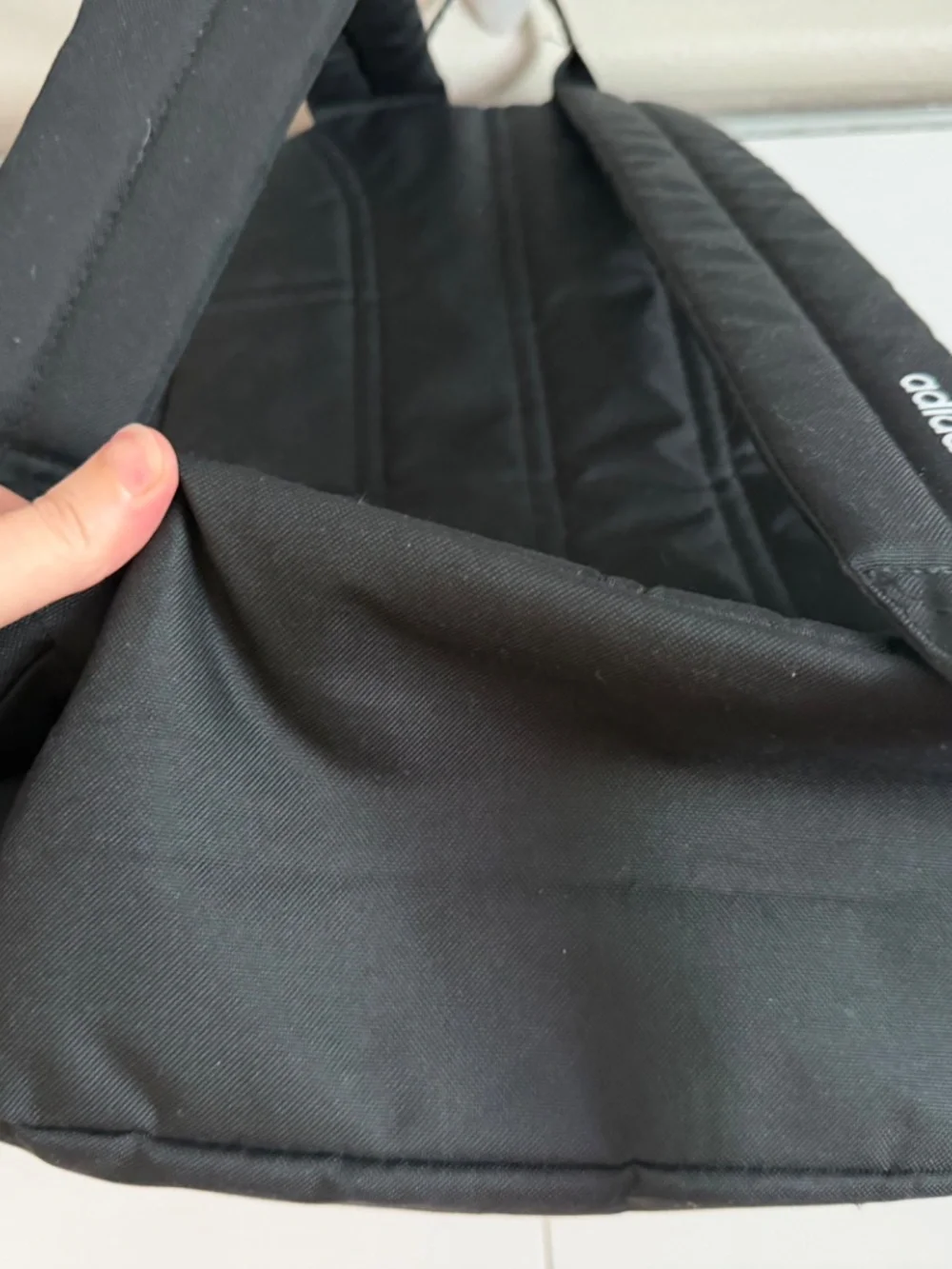 Adidas black school backpack